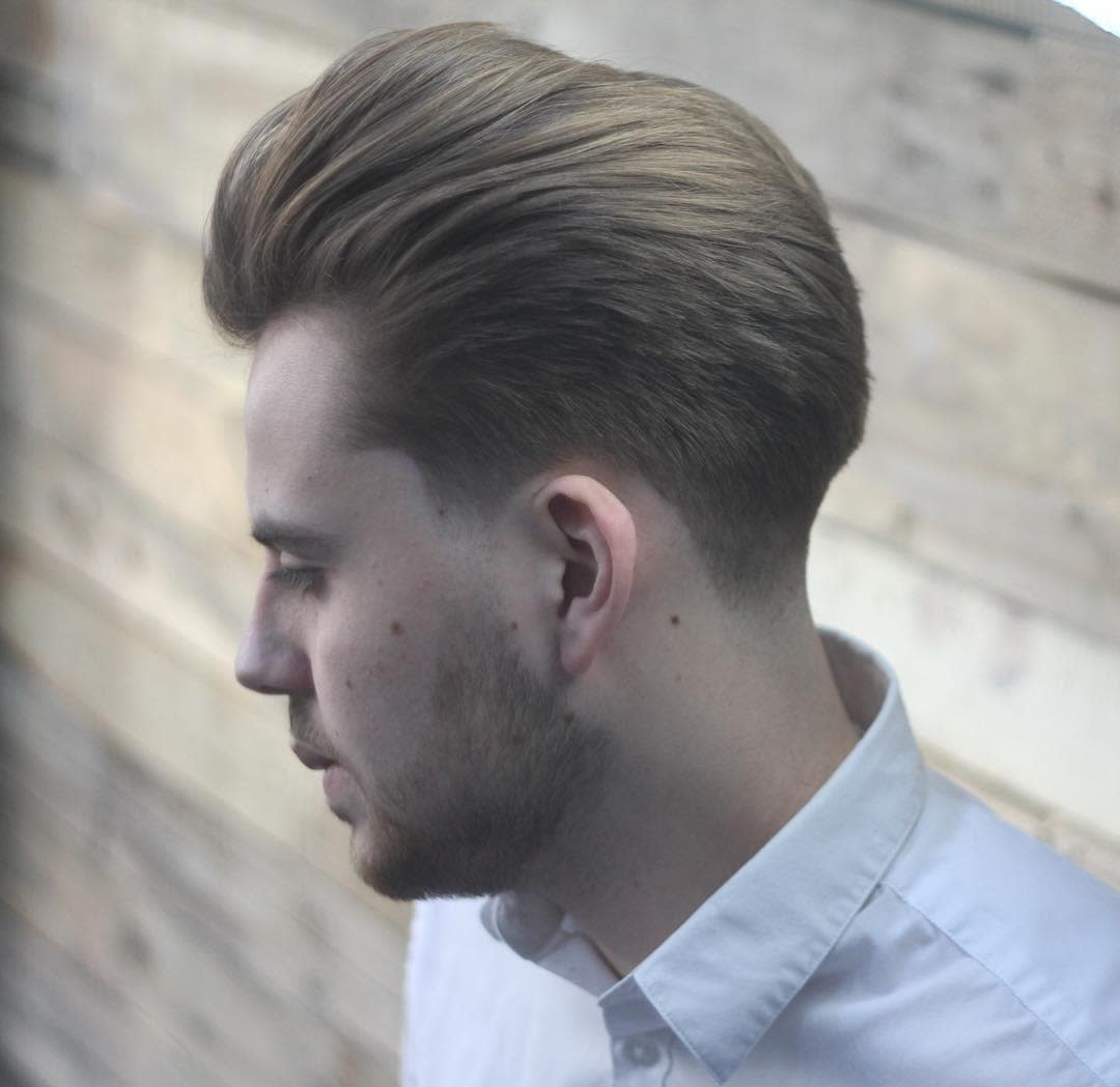 90s Blowback- Brushback 90s Hairstyles Men -tom.trims